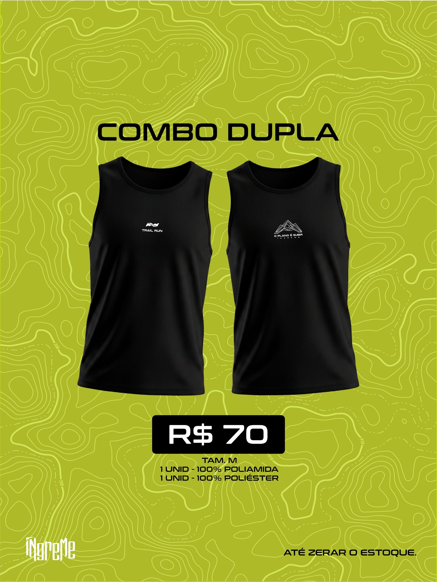COMBO DUPLA M - REGATAS