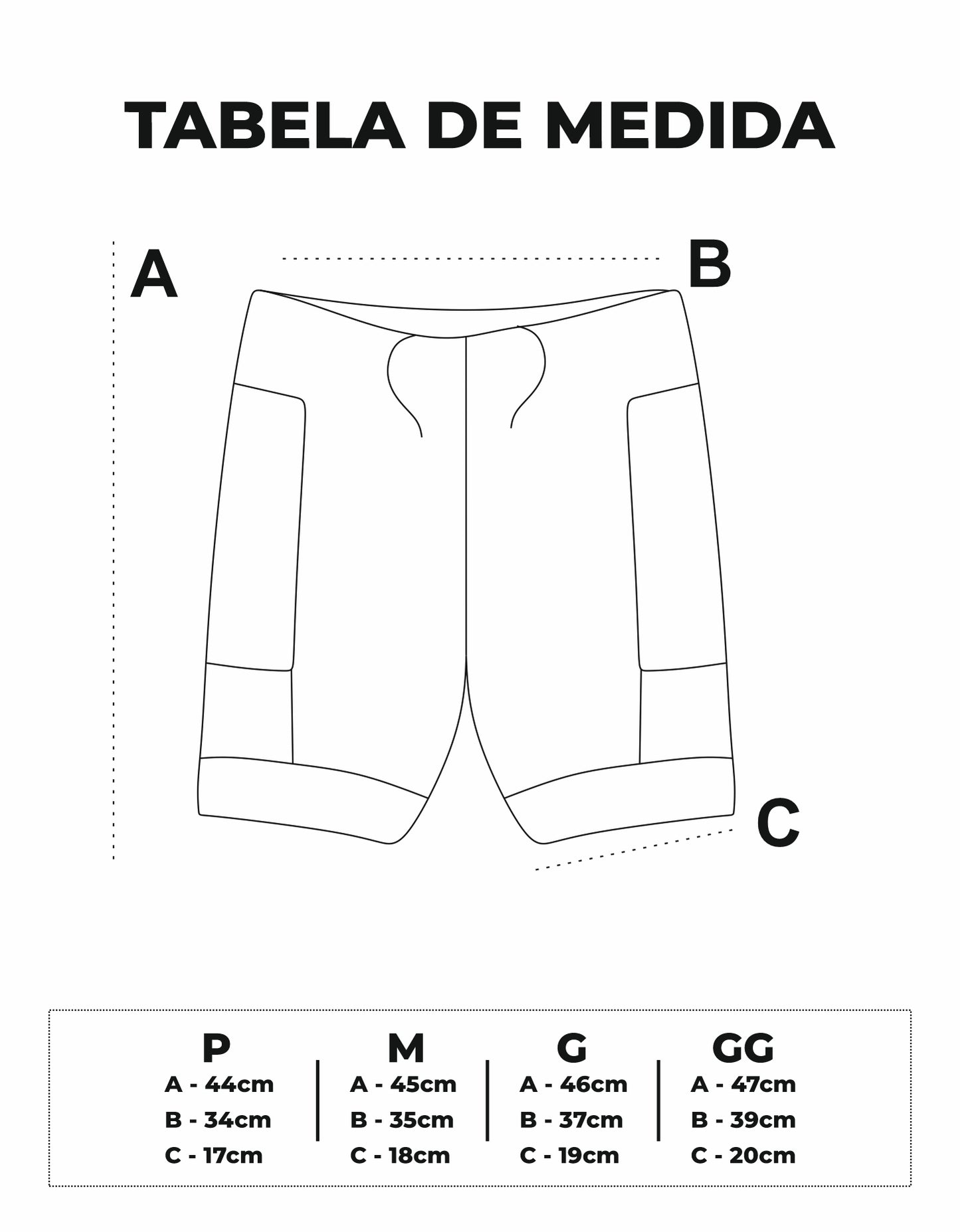 Bermuda de compressão Origen